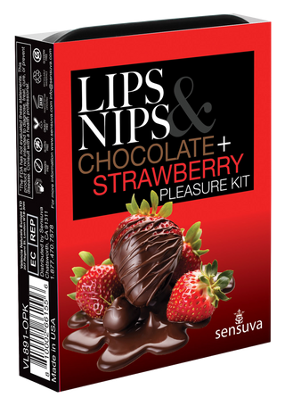 Choklad Mint & Strawberry Stimuleringskit