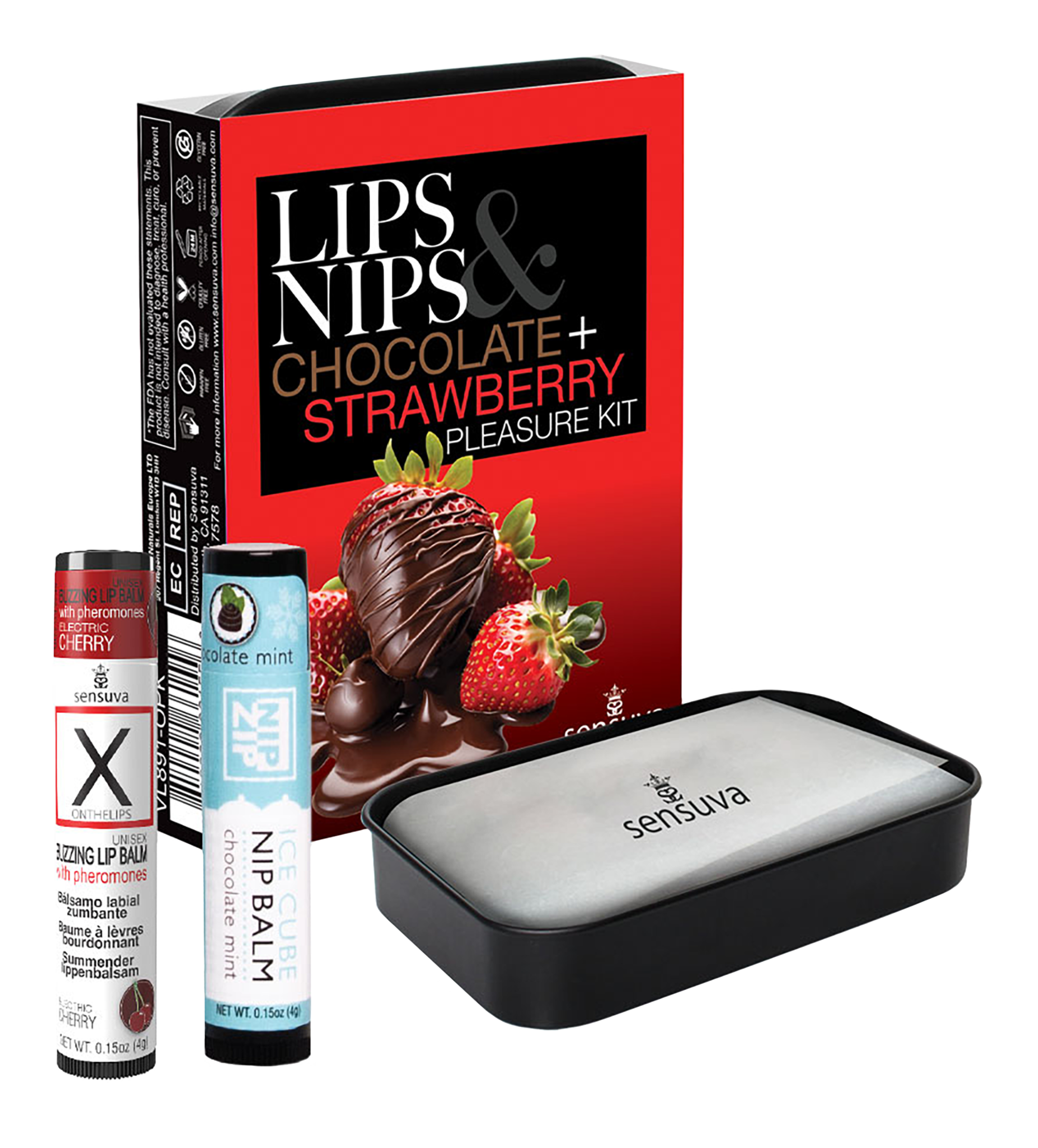 Choklad Mint & Strawberry Stimuleringskit