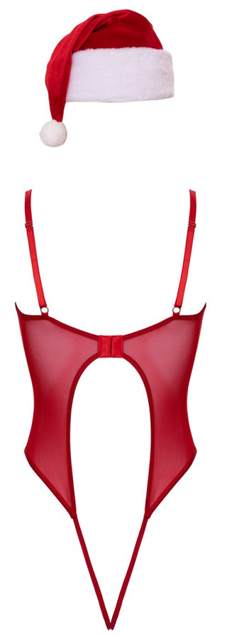 Cottelli X-Mas Set – Röd Body & Tomteluva