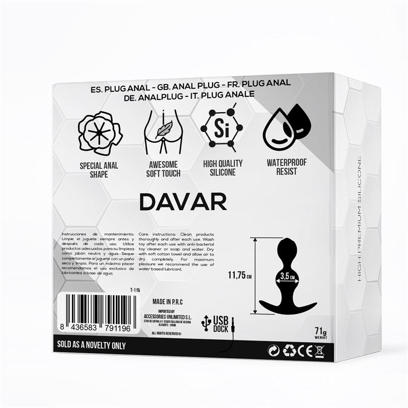 Davar Silikoni Butt Plug