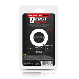 Beast Rings Penisringar 3-pack