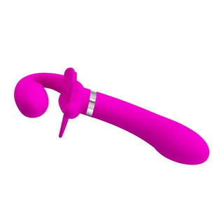 Strapless Strap-on med Vibration