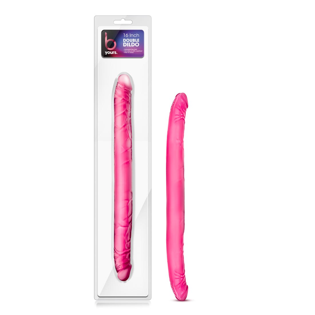 Double Dildo Pink 40 cm – Flexibel & Realistisk