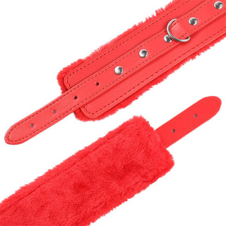 Röda Handbojor med Kedja