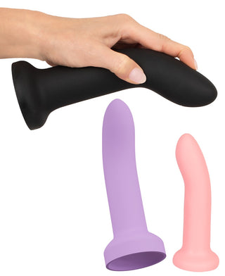 Strap-on Set med 3 Silikondildos