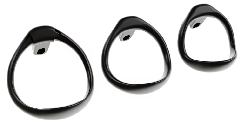 Cock cage med silikon-dilator