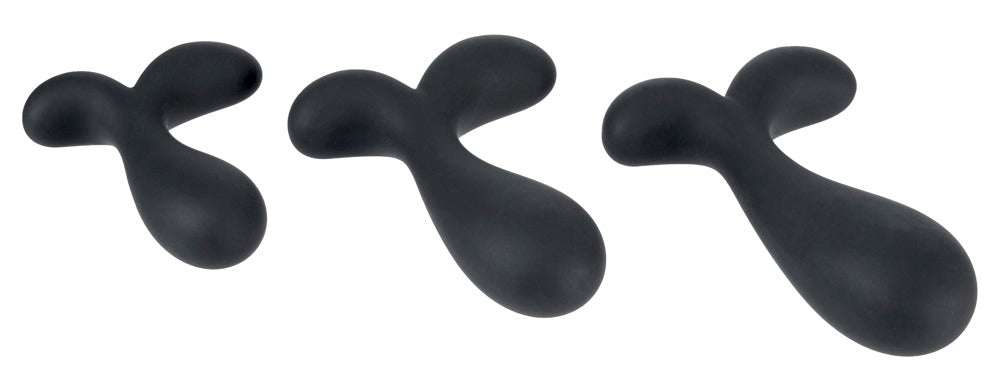 ANOS Butt Plug Training Set – 3-delat silikonkit