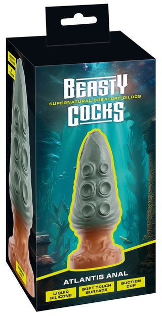 Atlantis Anal Fantasiplugg med Sugkopp