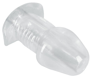 Transparent Analplugg med Tunnel