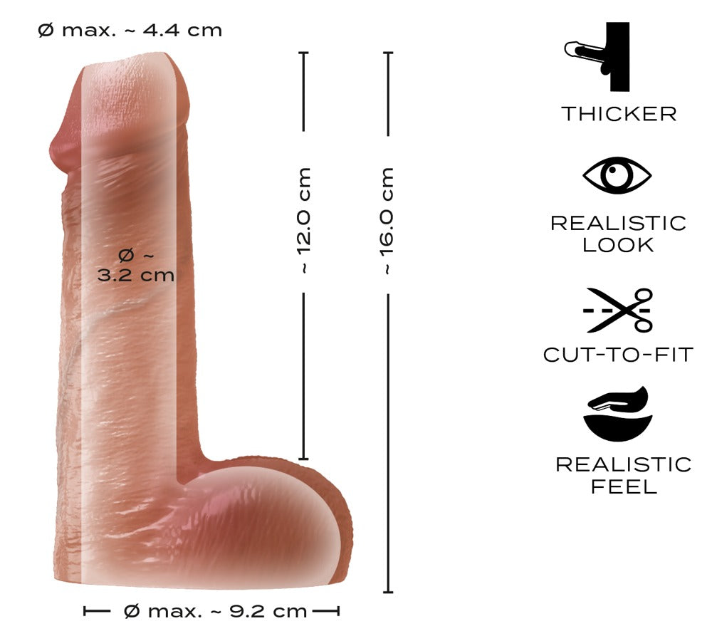 Realistisk Penissleeve i Silikon