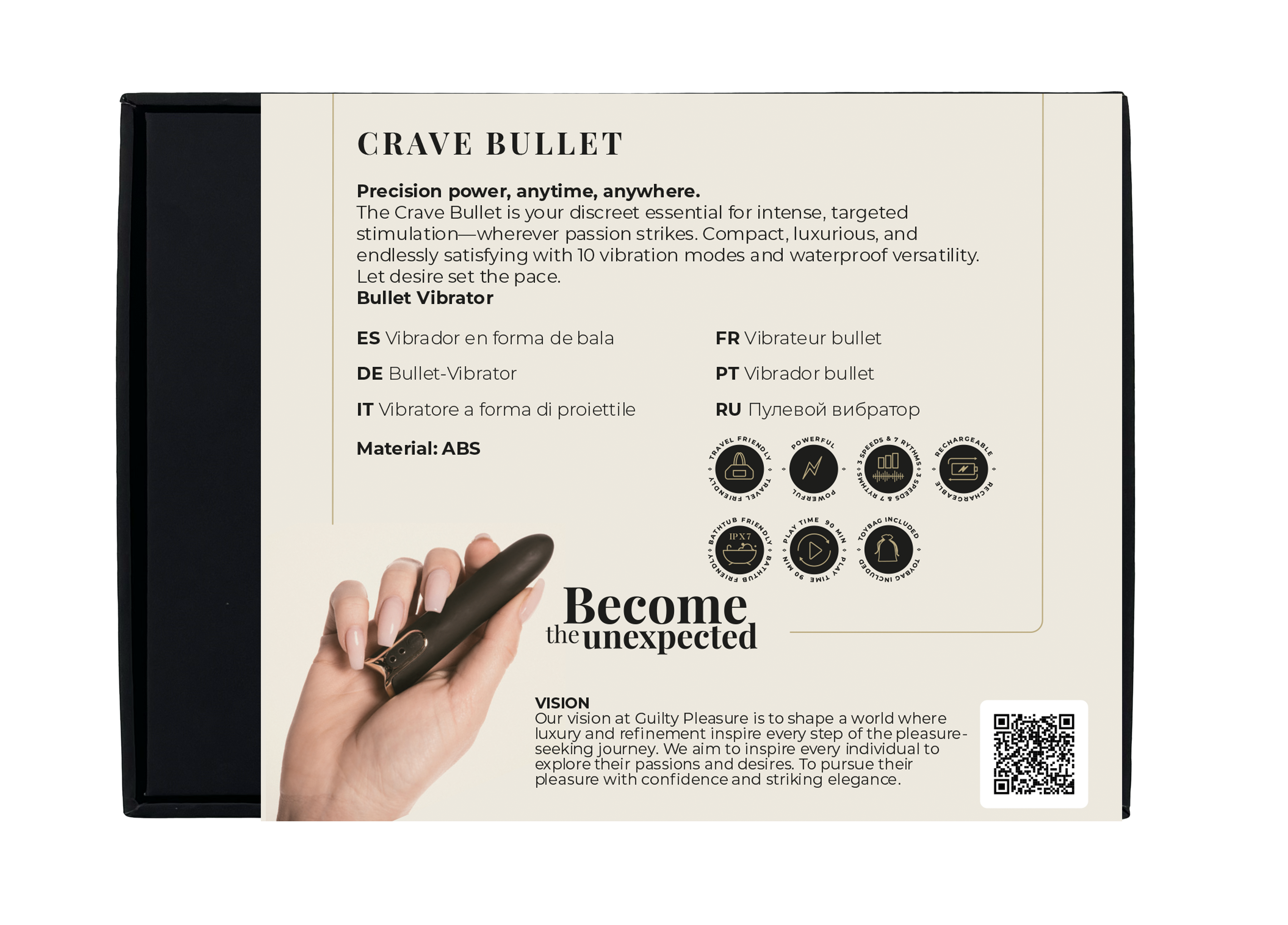 Crave Bullet – Lyxig Mini Vibrator