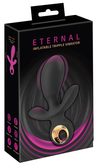 Uppblåsbar Tripple Rabbitvibrator