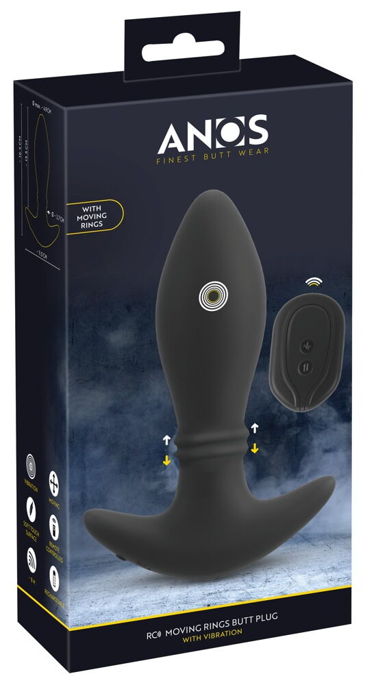 Anos Moving Rings Buttplug