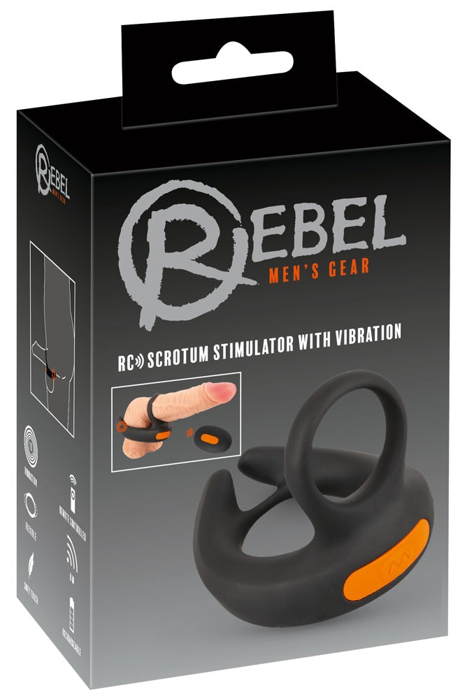 Vibrerande Scrotumstimulator Rebel