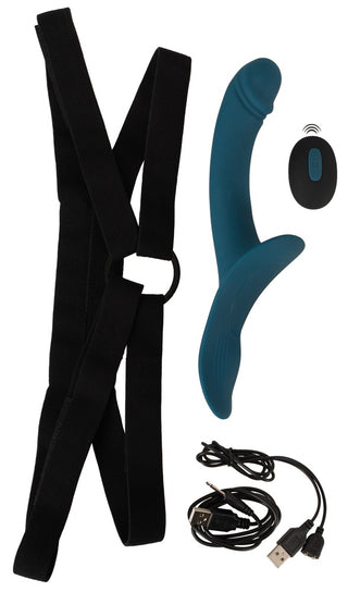 Strap-On Set med Vibrator
