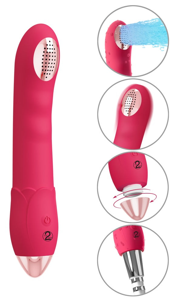 Vattentät vibrator för dusch & bad