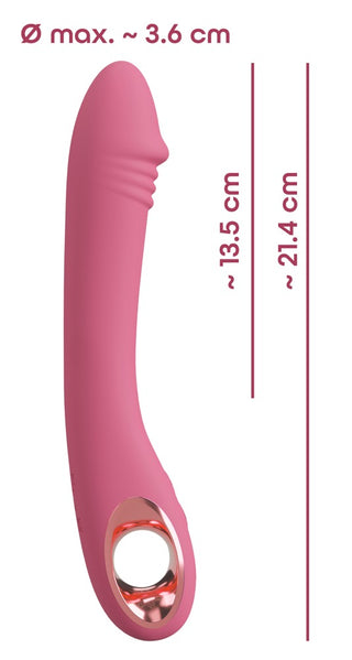 Slim G-Spot Vibrator Rose