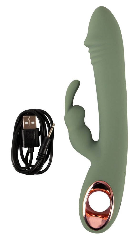 Slim Rabbit Vibrator Olive