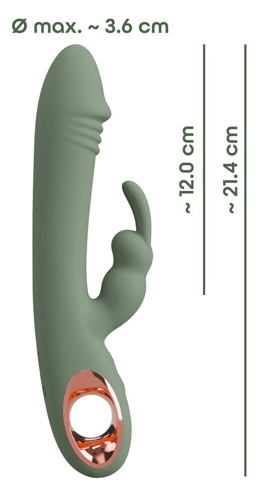 Slim Rabbit Vibrator Olive