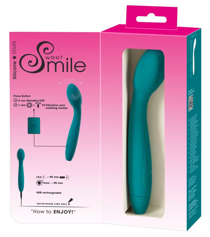 Sweet Smile G-punktsvibrator med nickfunktion