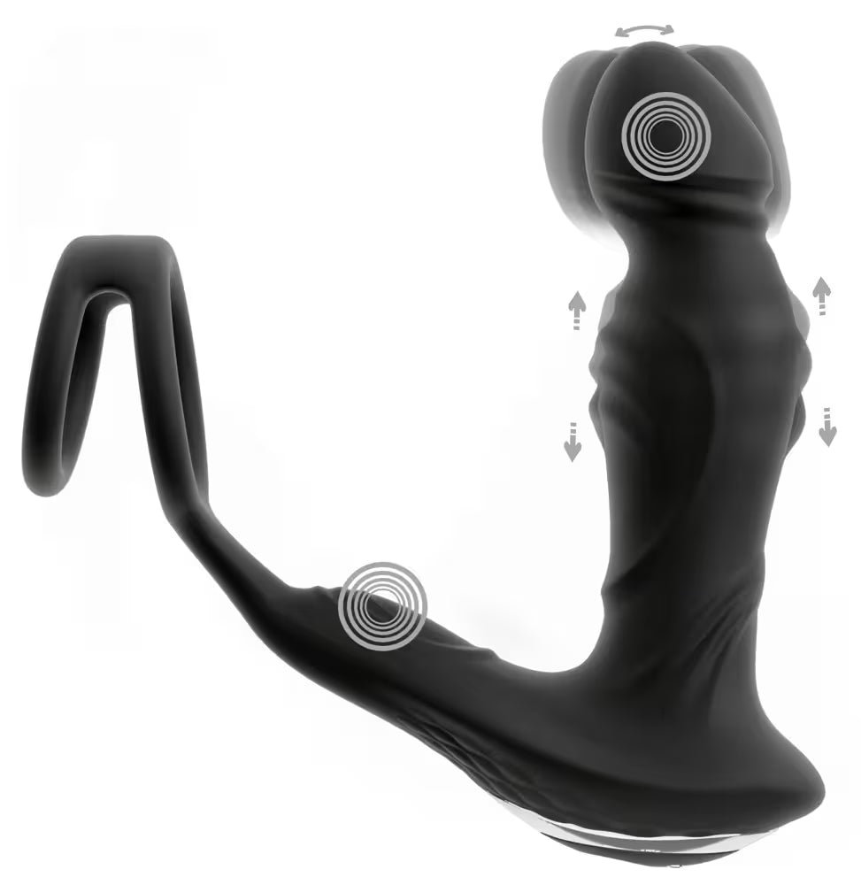 Rebel RC Prostatavibrator med fjärrkontroll