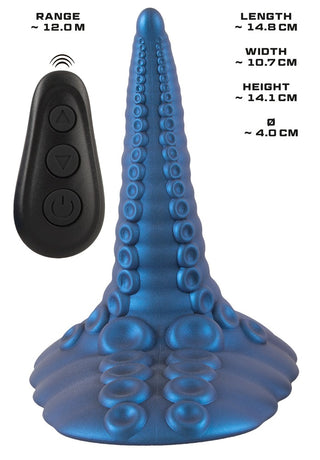 Tentakel Vibrator med Sugkopp & Fjärrkontroll