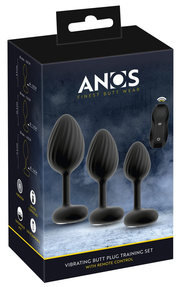 ANOS 3-pack Vibrationspluggar
