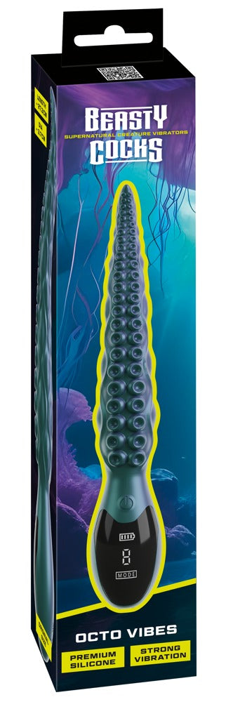 Beasty Cocks Octo Vibes – Tentakelvibrator i Silikon