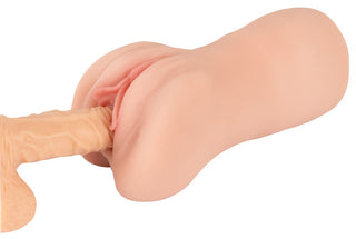 Realistisk Masturbator med Sug & Vibration