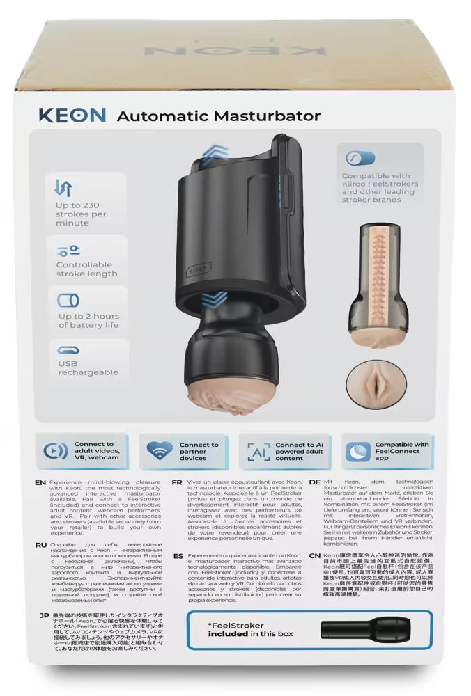 Kiiroo Keon – automatisk masturbator med app