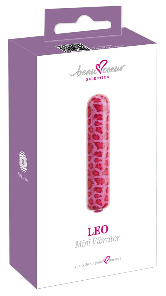LEO Mini Vibrator – Leopardmönstrad Minivibrator