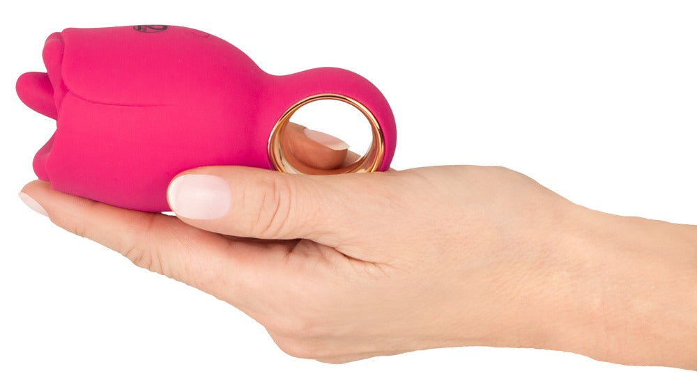 Oral Fun Vibrator med Roterande Tunga