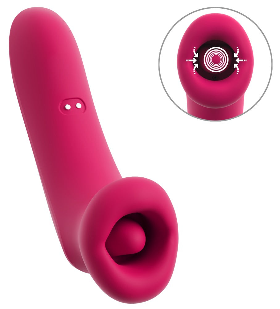 Oral Fun Sugvibrator med Vibrerande Tunga