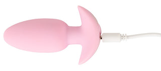 Cuties Mini Analplugg med Vibration Rosa