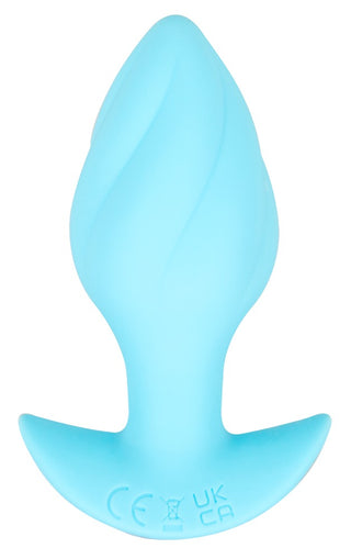 Cuties Mini Analplugg med Vibration Blå