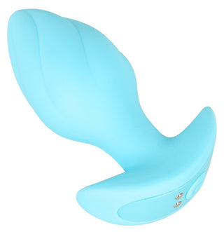 Cuties Mini Analplugg med Vibration Blå