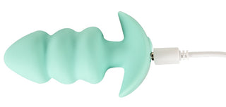 Cuties Mini Analplugg med Vibration Grön