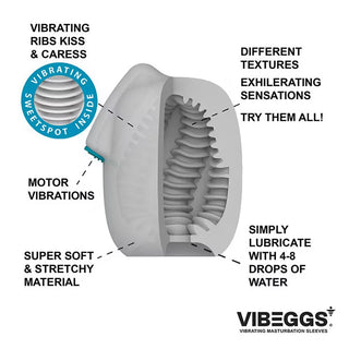 Vibeggs Vibrerande Masturbator Sleeve