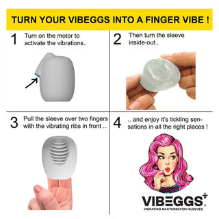 Vibeggs Vibrerande Masturbator Sleeve