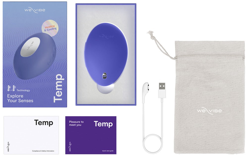 We-Vibe Temp – Lay-On Vibrator med Värme och Kyla