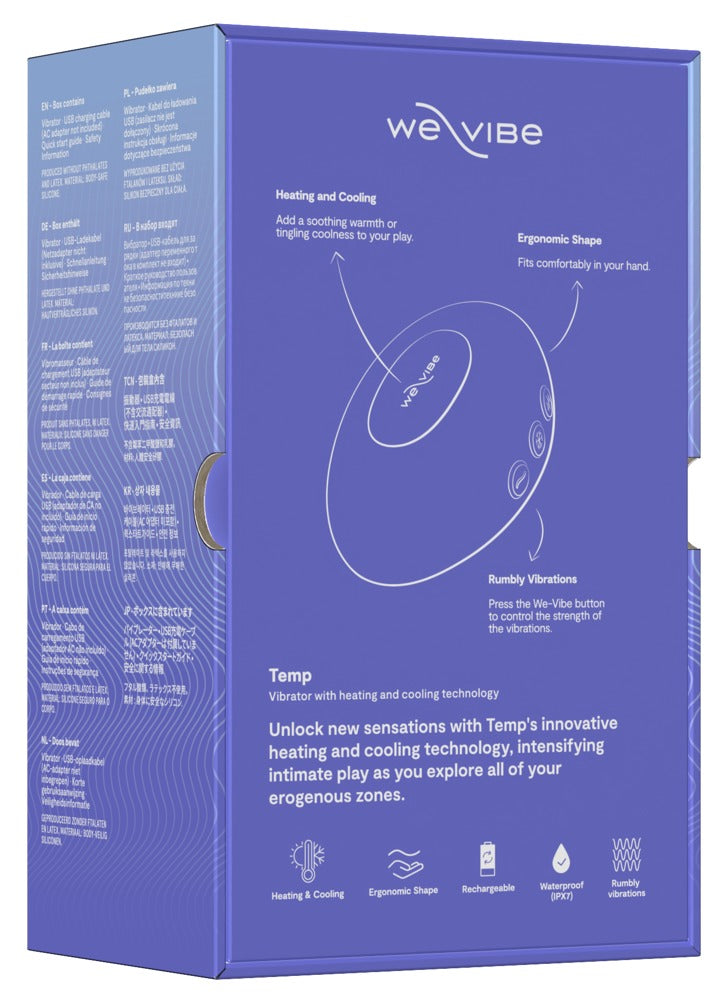 We-Vibe Temp – Lay-On Vibrator med Värme och Kyla