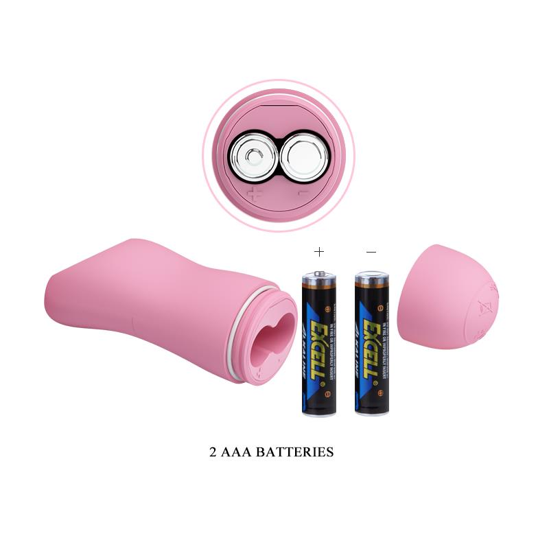Rosa E-Stim Bröstklämmor