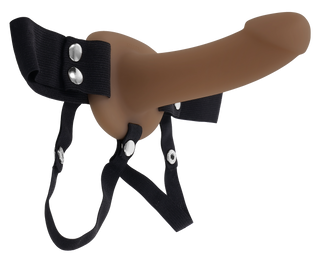 Ihålig Strap-On med Avtagbar Dildo – 16 cm