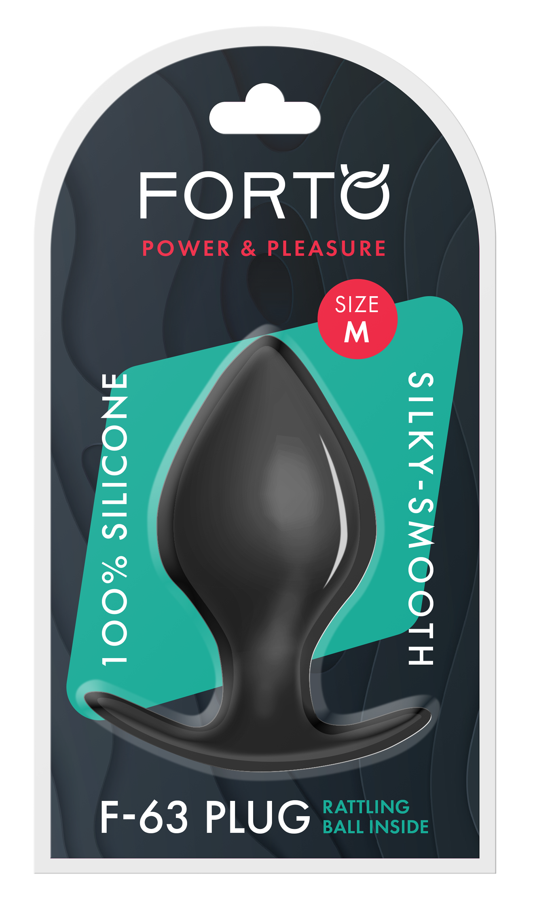 Forto Rattler Analplugg Medium