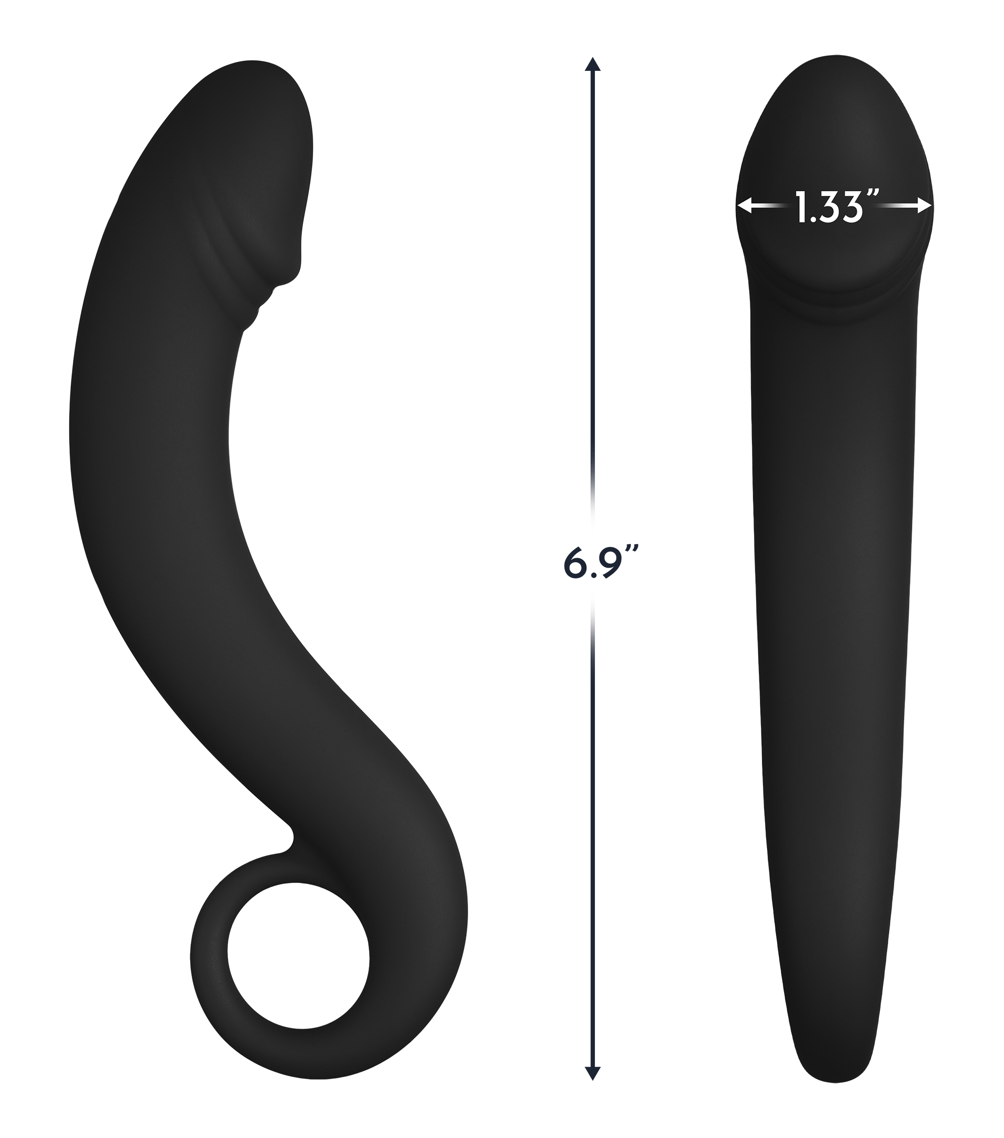 Forto F-19 Böjd Analplugg