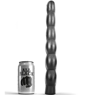 All Black Extra Lång Dildo 32 cm