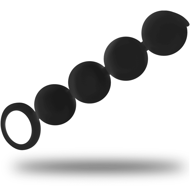 Black&amp;Silver Lennon Anal Beads