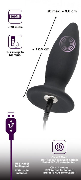Black Velvets Uppladdningsbar Plug
