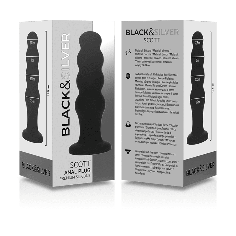 Anal plug 12.5 cm