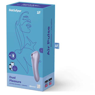 Lufttrycksvibrator Dual Pleasure - Satisfyer
